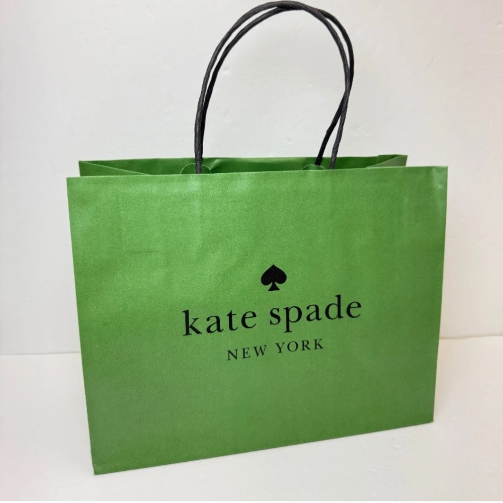 KATE SPADE Reusable Shopping Gift Bag with Tissue Paper